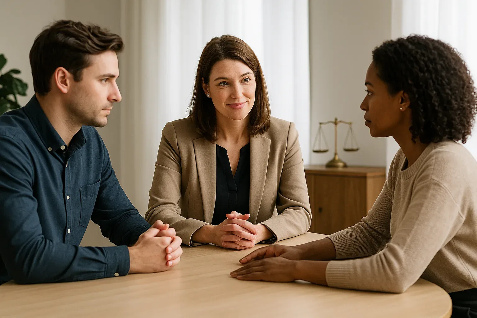 Reunión con mediación y orientación legal: acuerdos y rectificación para proteger el honor